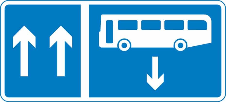 Contraflow Bus Lane vs Contraflow Cycle Lane