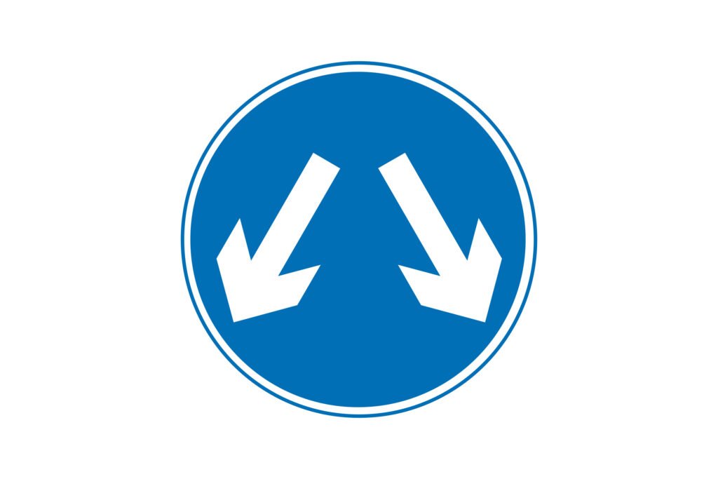 34-either-side - Driver Training Theory Test Pass Either Side vs Turn Left Only