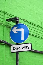 left turn - Driver Training Theory Test Turn Left Only
