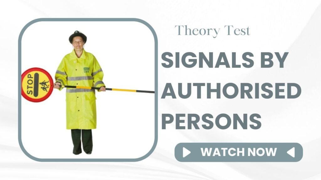 2. Barrier to stop pedestrians crossing When the patrol steps slightly forward and holds the sign horizontally, positioned between themselves and the pedestrians, it acts as a clear barrier. This signal tells pedestrians to stay on the pavement and not attempt to cross yet. For drivers, it means the patrol is preparing to stop traffic soon, so they should approach carefully and be alert for further signals.