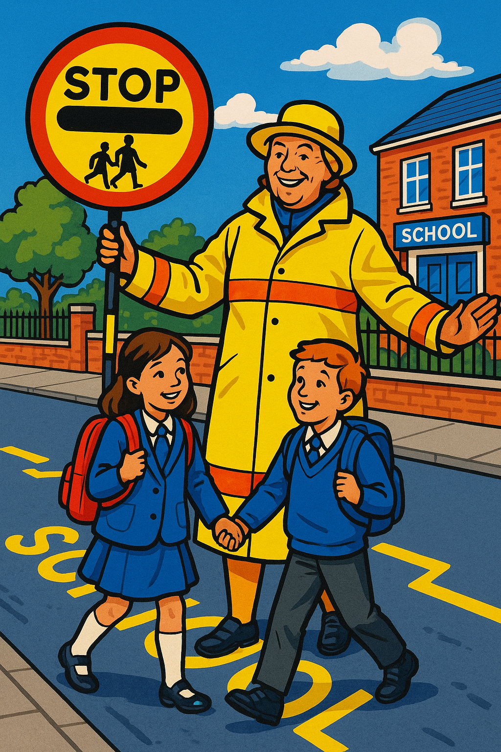 uk school crossing patrol - Driver Training Theory Test school crossing patrol signals for uk theory test